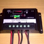 CMTP02 30A Solar charger controller top view