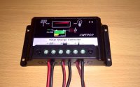 CMTP02 30A Solar charger controller top view