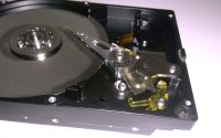 WD200EB HDD inside look and head