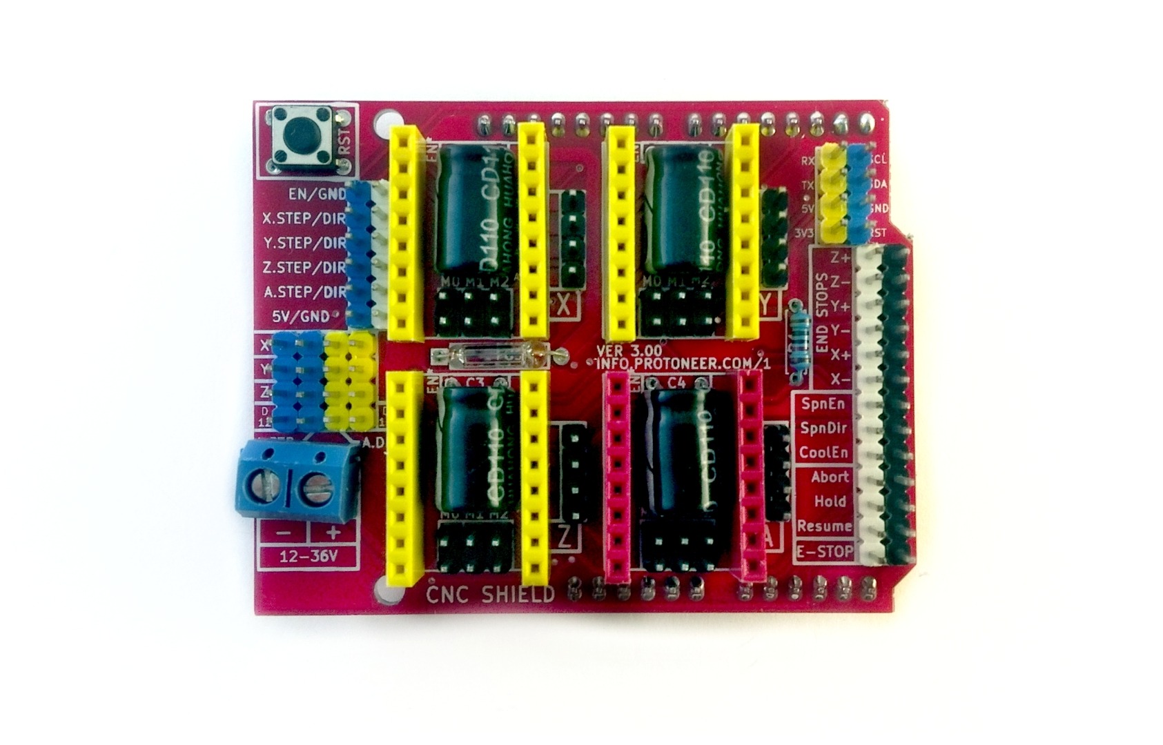 Arduino Cnc Shield Version 3 0 With Grbl V0 9 Diy Projects