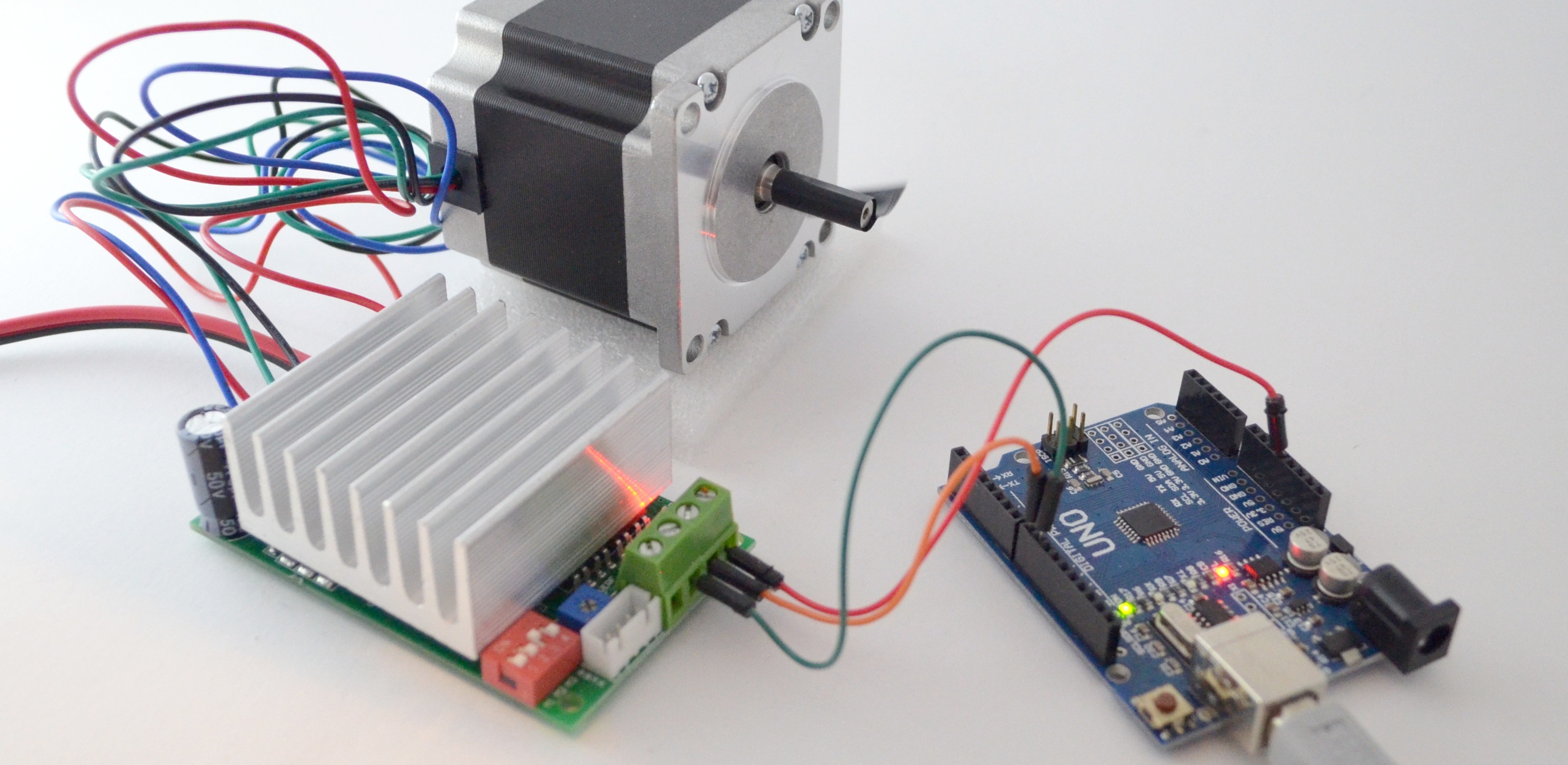 Stepper Motor Arduino Wiring